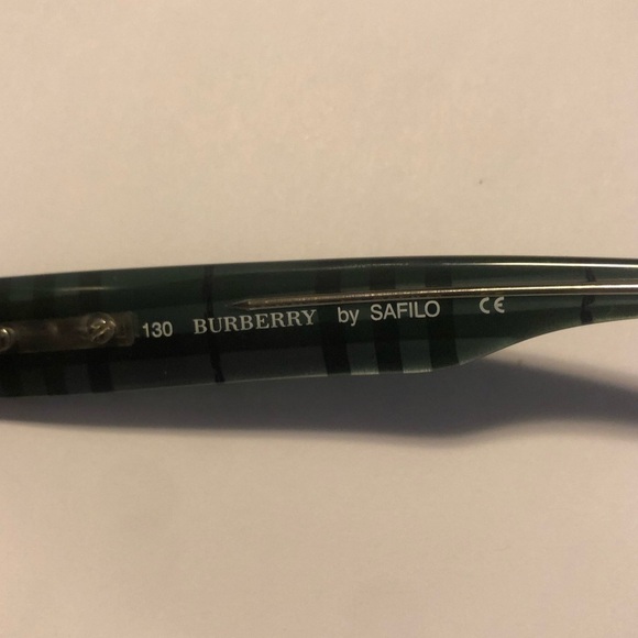 BURBERRY By Safilo Dark Green 130B8453/S AR8K0 Sunglasses Authentic - Picture 4 of 10